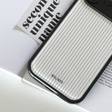 SUN CASE GRAPHIC STRIPE WHITE
