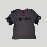 レーススリーブTシャツ