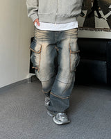 UL Dekki Pocket Cargo Denim Pants (2C)