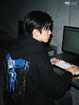 SHIN HOODIE ZIP-UP [BLACK]