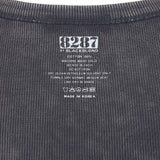 8287 ロゴヴィンテージスリーブレスTシャツ (グレー)