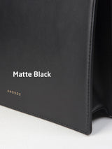 LAZEL MINI ショルダーレザーバッグ / Matte Black