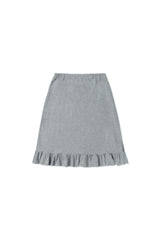 Aile frill skirt_gray