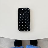 dot epoxy bumper case(black)