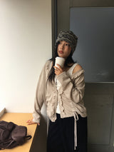 Grunge Weaving Beanie (2color)