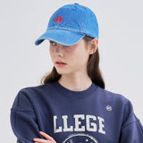 EMBLEM DENIM BALL CAP