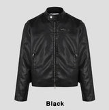 Bolt Vintage Trackline Leather Jacket