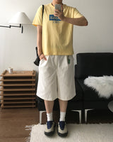 Clean Bermuda Cotton Pants