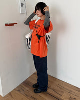 バレル ワイド コットン パンツ