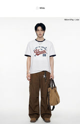 アウト オブ コントロール オーバーフィット リンガー Tシャツ (3color)