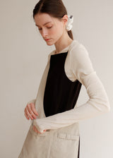 ベーシックシルキーシュシュ_White
