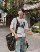 ピープルフォトグラフィック半袖Tシャツ