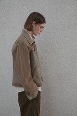 Toning color Oxford western Jacket