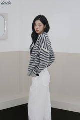 white cotton wide casual pants
