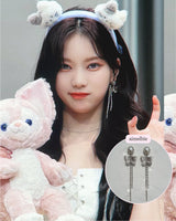  Urban Chic Butterfly Piercing (Kep1er Yeseo, LOONA Yves, Dreamcatcher Yoohyeon, Jiyu Earrings)