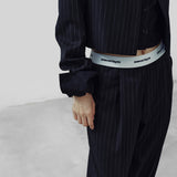 Slow logo band Pants