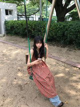 ヒヨコチェックワンピース