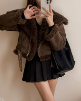 May suede shearling Jacket