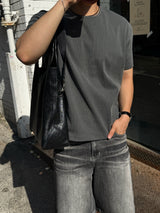 Avan pigment crop muscle t-shirt