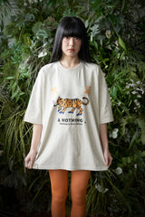 MU-WI PRT.ボックス 1/2 Tシャツ (Oatmeal)