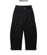 (unisex) パロ ツーウェイ カーブド パンツ