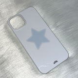 [made] bebe star skyblue phone case (hard)