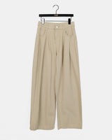 Tcoin pintuck wide cotton pants