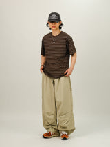 EN Rip-stop Carpenter Banding Parachute Pants