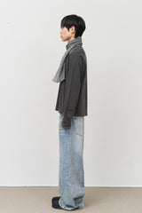 Windy Checked Muffler