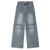 Parachute Washing Wide Denim Pants