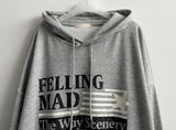 Lin's Vintage Lettering Hoodie