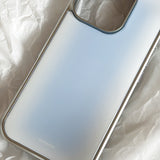 blur silver epoxy bumper case