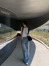 Take Modal Round Long Sleeve T-shirt / 4 colors