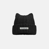 Unisex オーバーサイズキャットイヤーニットビーニー