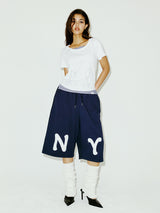 ZIPPER HEART TEE WHITE