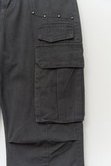 Dyed Stud Cargo Pants