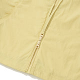 KIRSH PLAIN INCISION WOVEN WINDBREAKER [LIGHT YELLOW]