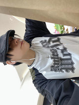 No.0709 W メッシュカラーリングTシャツ