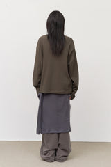 (W) Sage Wrap Skirt