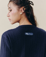 Jellambie cardigan | with cross stitch embroidery