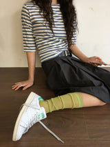 Ruben See-Through Knee Socks (2color)