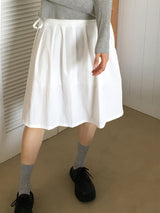 Tijou ribbed see-through long knee socks