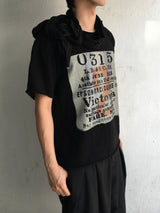 ヴィクトリアスラブ ショートスリーブTシャツ 3C