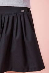モノベーシックスカート [Black]