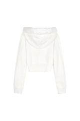 Sweet balls hooded zip-up