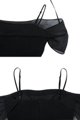 メリーシフォンドレス black
