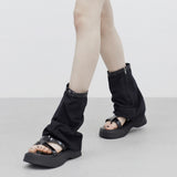Dine Leg Warmer Sandals