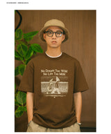 DAKYAM 2025S/S マイルドライフワイルドドリームプリントTシャツ