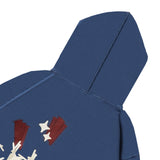 Boxy Hoodie Chambredelavain - Nails Steel Blue