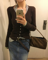 Recipe Long Sleeve Knit Cardigan